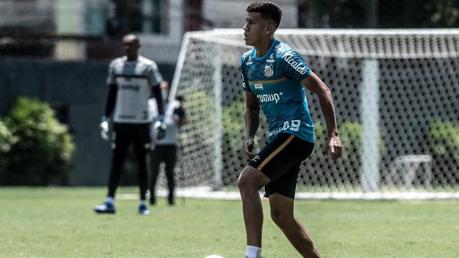 Leonardo Zabala, zagueiro do Santos - Ivan Storti/Santos FC