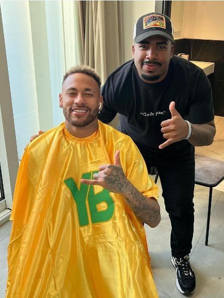 Neymar mostra visual para estreia da seleção brasileira na Copa do Mundo 2022 - Reprodução/Instagram