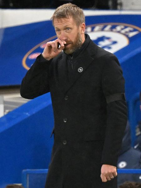 Graham Potter, atual técnico do Chelsea - Glyn KIRK / AFP