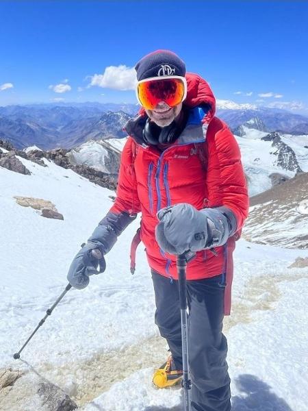 Rodrigo Mendes começou no alpinismo após diagnóstico de Parkinson