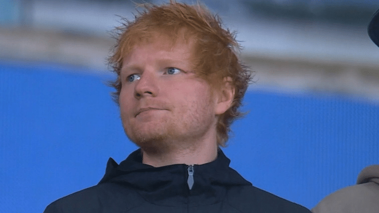 Ed Sheeran was present at Fluminense x Atlético-MG, Libertadores match at Maracanã