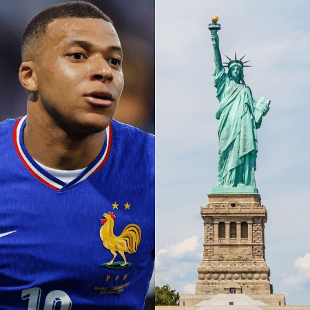 Seleção francesa deve ter um uniforme inspirado na Estátua da Libertade