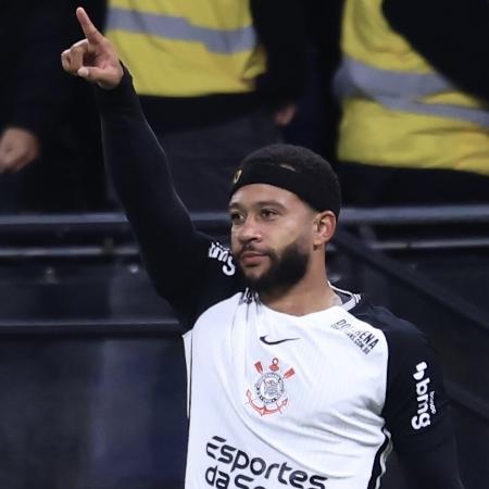 Memphis comemora gol marcado pelo Corinthians contra o Palmeiras na Copa do Brasil Memphis comemora gol marcado pelo Corinthians contra o Palmeiras na Copa do Brasil