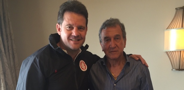 Argel, técnico do Inter, recebe a visita de Carlos Alberto Parreira nos Estados Unidos - Divulgação/TXT Sports an Business