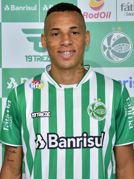 Breno, atacante do Juventude, está perto do Palmeiras - Divulgação/Juventude