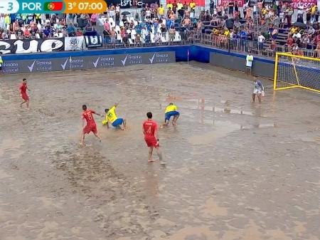 Bola Futebol Praia Campo Maré