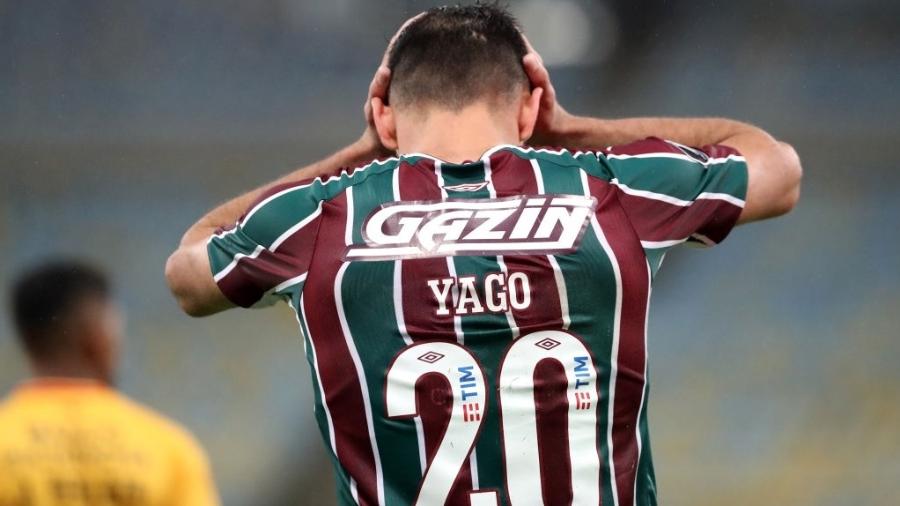 Yago lamenta gol sofrido pelo Fluminense - Pool/Getty Images