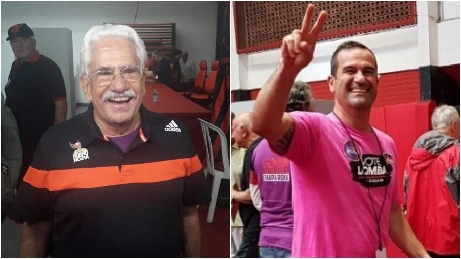 Alcides e Lomba disputam presidência do Conselho Deliberativo do Flamengo - Montagem/Divulgação