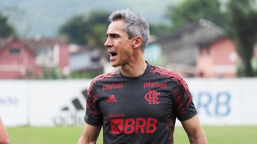 Paulo Sousa inicia segunda semana como técnico do Flamengo - Felipe Patiño/CRF