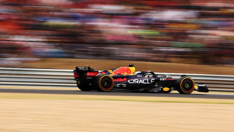 Max Verstappen durante o Grande Prêmio da Hungria - Francois Nel/Getty Images