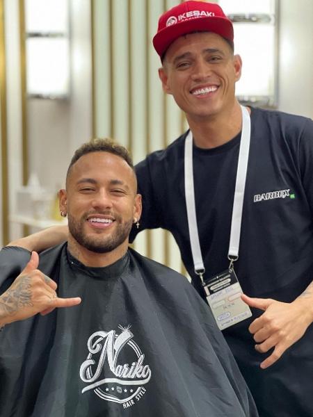 Neymar corta o cabelo para a estreia da seleção brasileira na Copa - Reprodução/Instagram