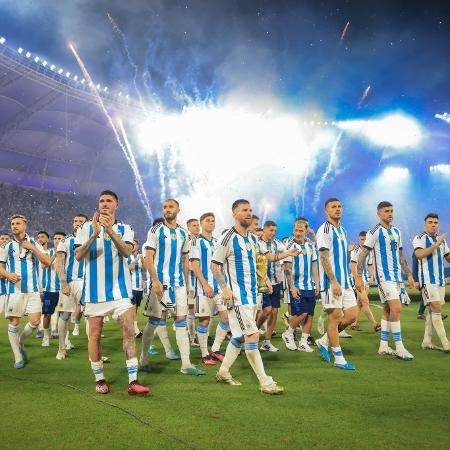 Festa da seleção argentina em Santiago del Estero - Reprodução Twitter Tatografias