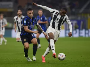 Juventus busca empate contra a Inter em clássico eletrizante com oito gols e duas viradas