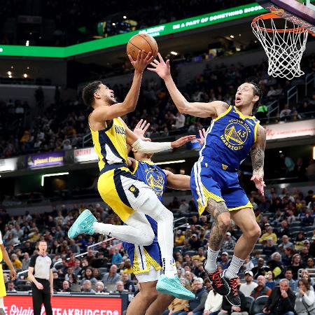 O Indiana Pacers bateu o Golden State Warriors por 108 a 96