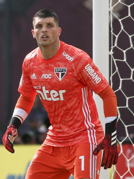 Tiago Volpi, goleiro do São Paulo - Marcello Zambrana/AGIF