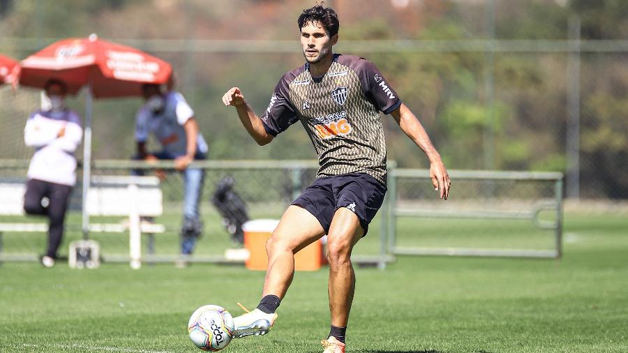 Igor Rabello, zagueiro do Atlético-MG, retoma condição de titular contra o São Paulo, no Mineirão - Pedro Souza/Atlético-MG