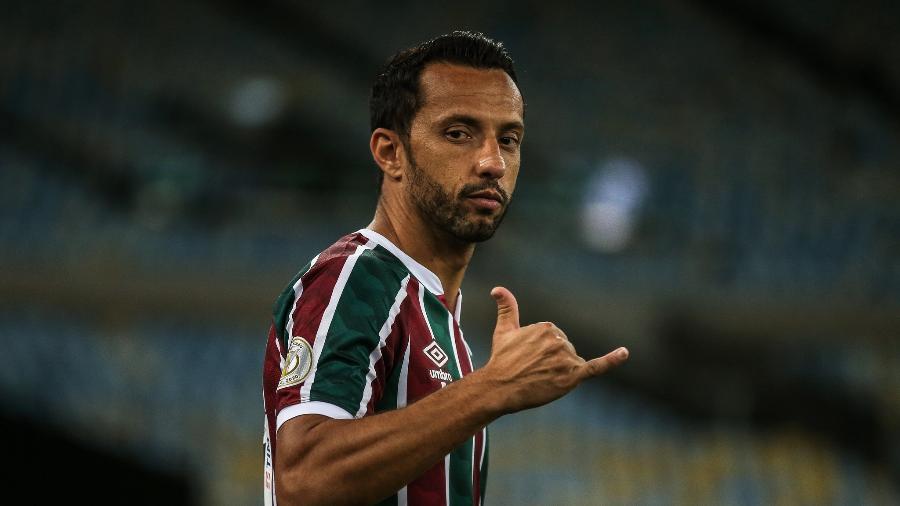 Destaque do Fluminense, Nenê é artilheiro da Copa do Brasil e do país em 2020, esperança contra o Atlético-GO - Lucas Merçon/Fluminense FC