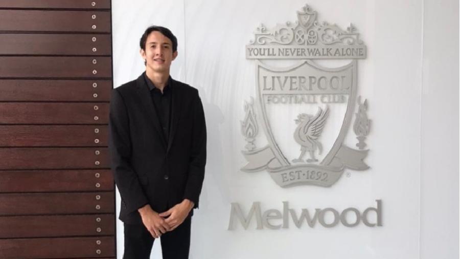Marcelo Pitaluga é anunciado como reforço do Liverpool - Reprodução/Liverpool
