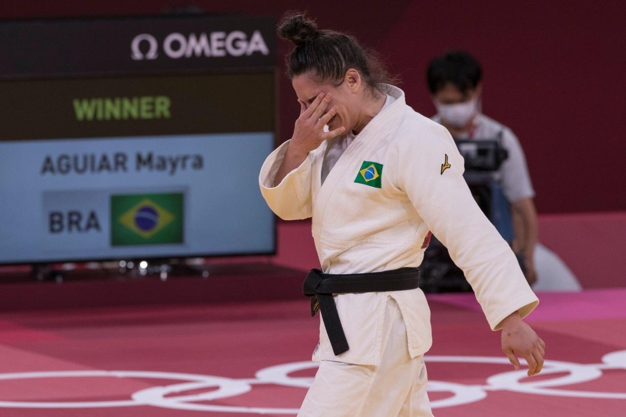 Mayra Aguiar conquista a medalha de bronze em Tóquio - Júlio César Guimarães/COB