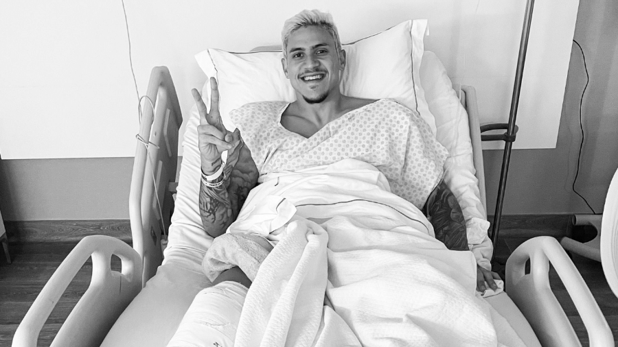 Pedro agradece mensagens após cirurgia: "Voltar o mais rápido possível" - Twitter