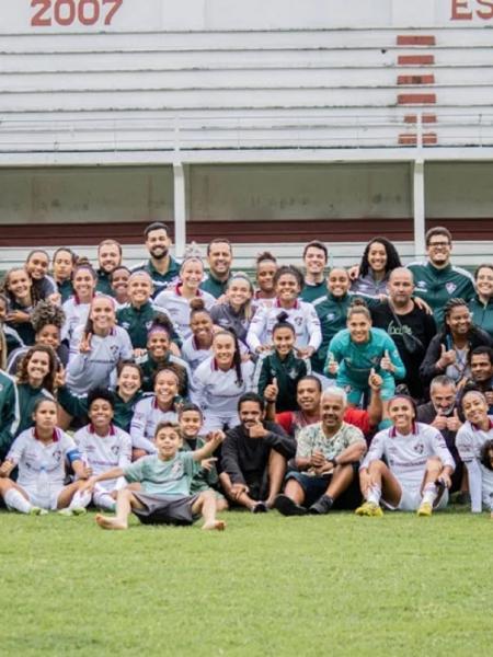 Fluminense venceu no jogo do feminino em Laranjeiras  - Marina Garcia/Fluminense FC