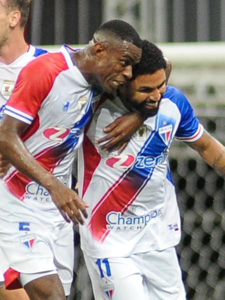 Romarinho marcou um dos três gols do Fortaleza na vitória sobre o Bahia na Copa do Nordeste - Jhony Pinho/AGIF