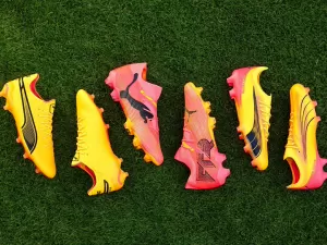 Com coloração neon, Puma apresenta chuteiras para a Copa América e Eurocopa
