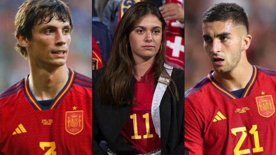 Le Normand, Sira Martínez e Ferrán Torres formam o triângulo amoroso da seleção espanhola