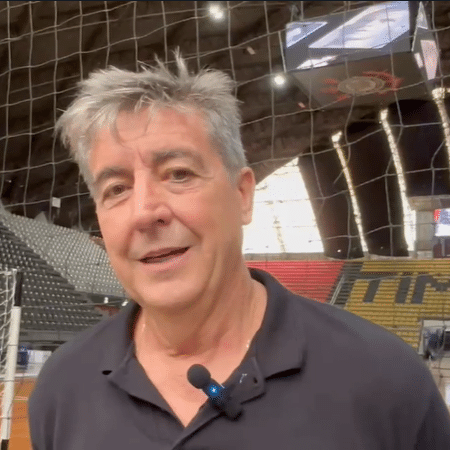 Guerrinha, técnico do São Paulo de basquete Guerrinha, técnico do São Paulo de basquete