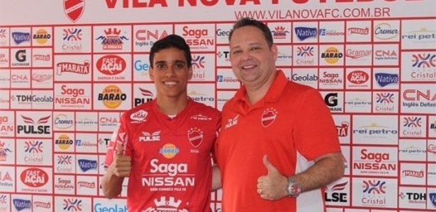 Wendell Lira em sua apresentação no Vila Nova - Divulgação/Vila Nova - Divulgação/Vila Nova
