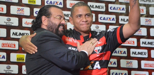 Walter foi apresentado no auditório do Estádio Olímpico, em Goiânia - Divulgação/Atlético-GO