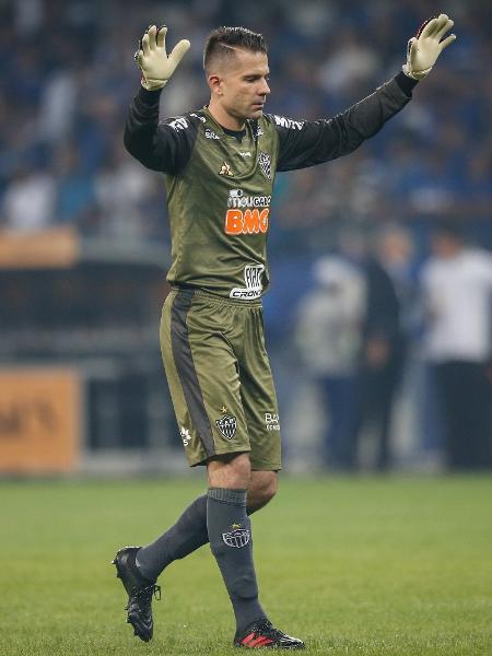 Victor, goleiro do Atletico-MG, durante partida contra o Cruzeiro pela Copa do Brasil - Thomas Santos/AGIF