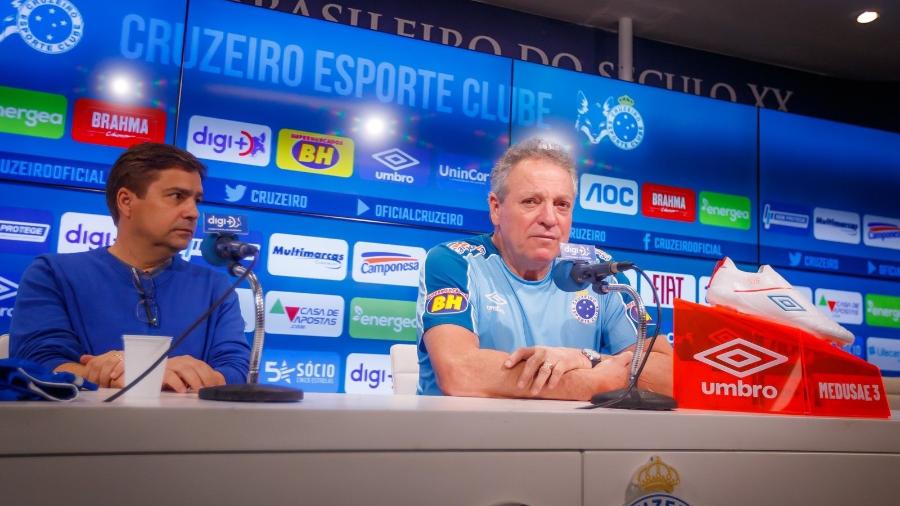 Treinador chega ao Cruzeiro com a missão urgente de tirar o time do Z-4 e se afastar das últimas posições do Brasileirão - Cruzeiro/Divulgação
