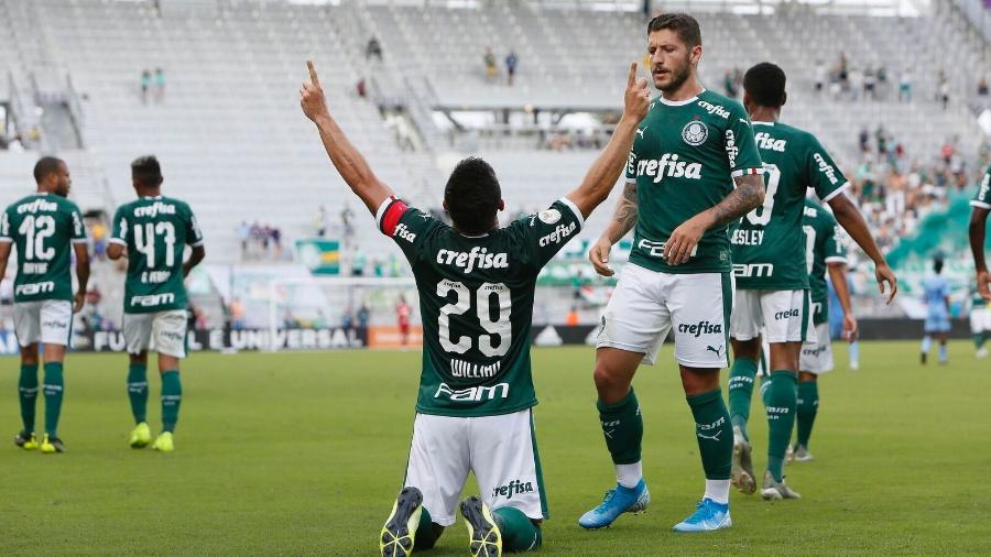 Willian celebra gol marcado pelo Palmeiras na Florida Cup - Rafael Ribeiro/Florida Cup