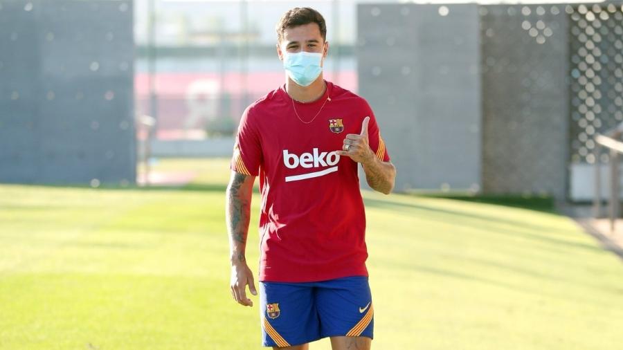 Philippe Coutinho se reapresenta ao Barcelona - Divulgação/Barcelona