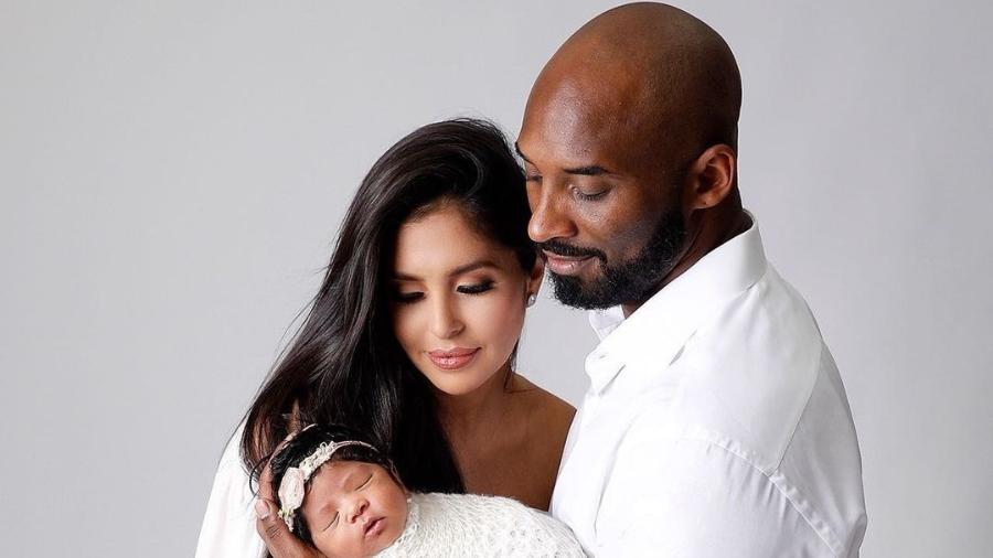 Herança de Kobe Bryant ficou com a esposa, Vanessa, e com as filhas do casal - Reprodução/Intagram @vanessabryant