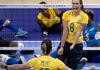 Brasil atropela Ruanda em estreia no vôlei sentado feminino - Douglas Magno/CPB