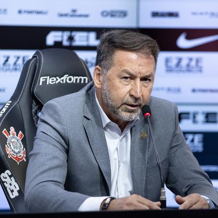 Augusto Melo, presidente do Corinthians, teve as contas do primeiro ano de gestão reprovadas - Rodrigo Coca/Agência Corinthians