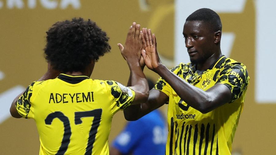 Adeyemi e Guirassy brilharam na vitória alemã sobre os mexicanos por 2 a 1 em Atlanta Adeyemi e Guirassy brilharam na vitória alemã sobre os mexicanos por 2 a 1 em Atlanta