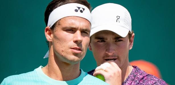 Semifinal de duplas de Fonseca é adiada para este sábado no Halle 500