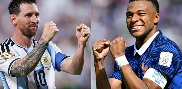 dia nos EUA tem briga de Messi e Mbappé por recorde de gols
