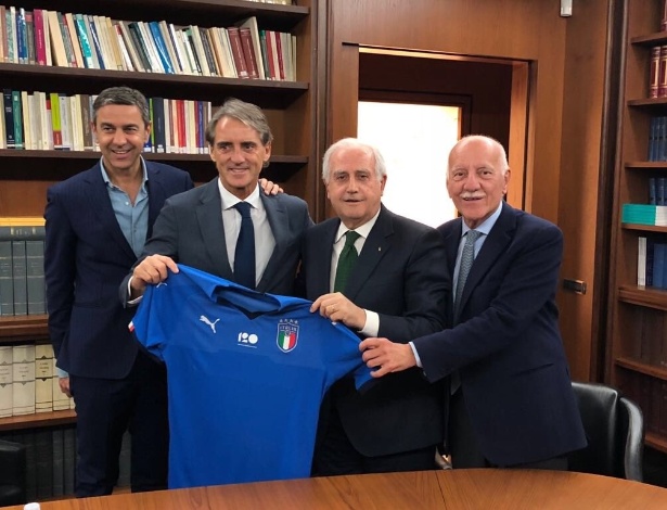 Roberto Mancini será o novo técnico da Itália - Divulgação/FIGC