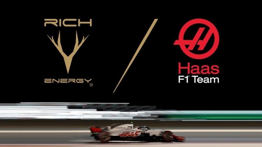 Haas anuncia parceria com a Rich Energy para 2019 - Divulgação