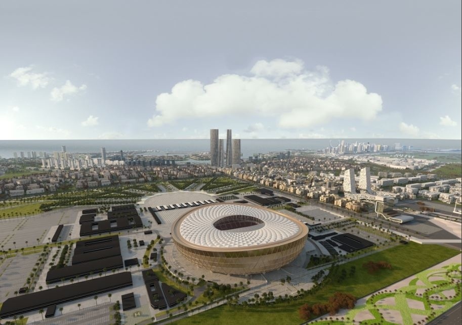 Estádio Icônico de Lusail terá capacidade para 80 mil torcedores - Divulgação/Road to 2022