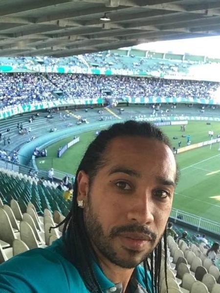 Éverton Costa no estádio Couto Pereira - Reprodução/Facebook