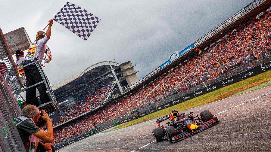 Max Verstappen venceu o GP da Alemanha de F1 de 2019 - Srdjan SUKI / POOL / AFP