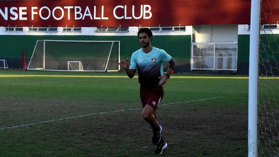 Com lesão no tornozelo, Hudson segue fora no Fluminense - Mailson Santana/Fluminense FC