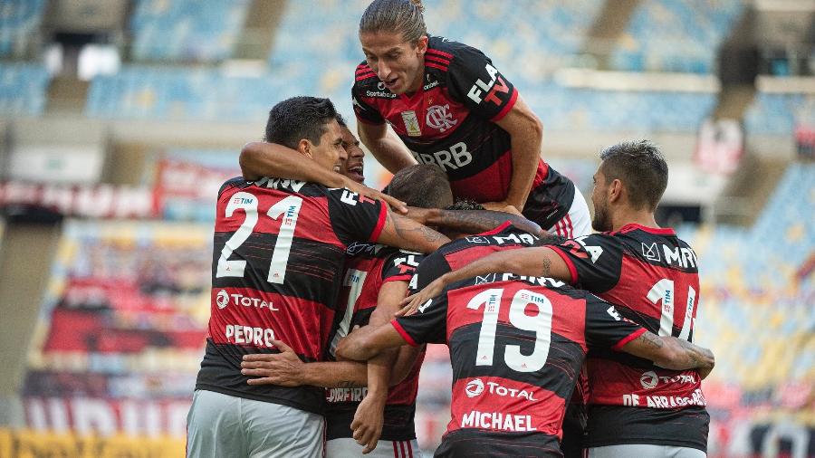 De olho no tri da Libertadores, jogadores do Flamengo têm missão dupla no Equador - Alexandre Vidal / Flamengo