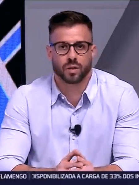 Felippe Facincani "veta" Marcos Rocha e pede Felipe Melo em final da Libertadores - Reprodução