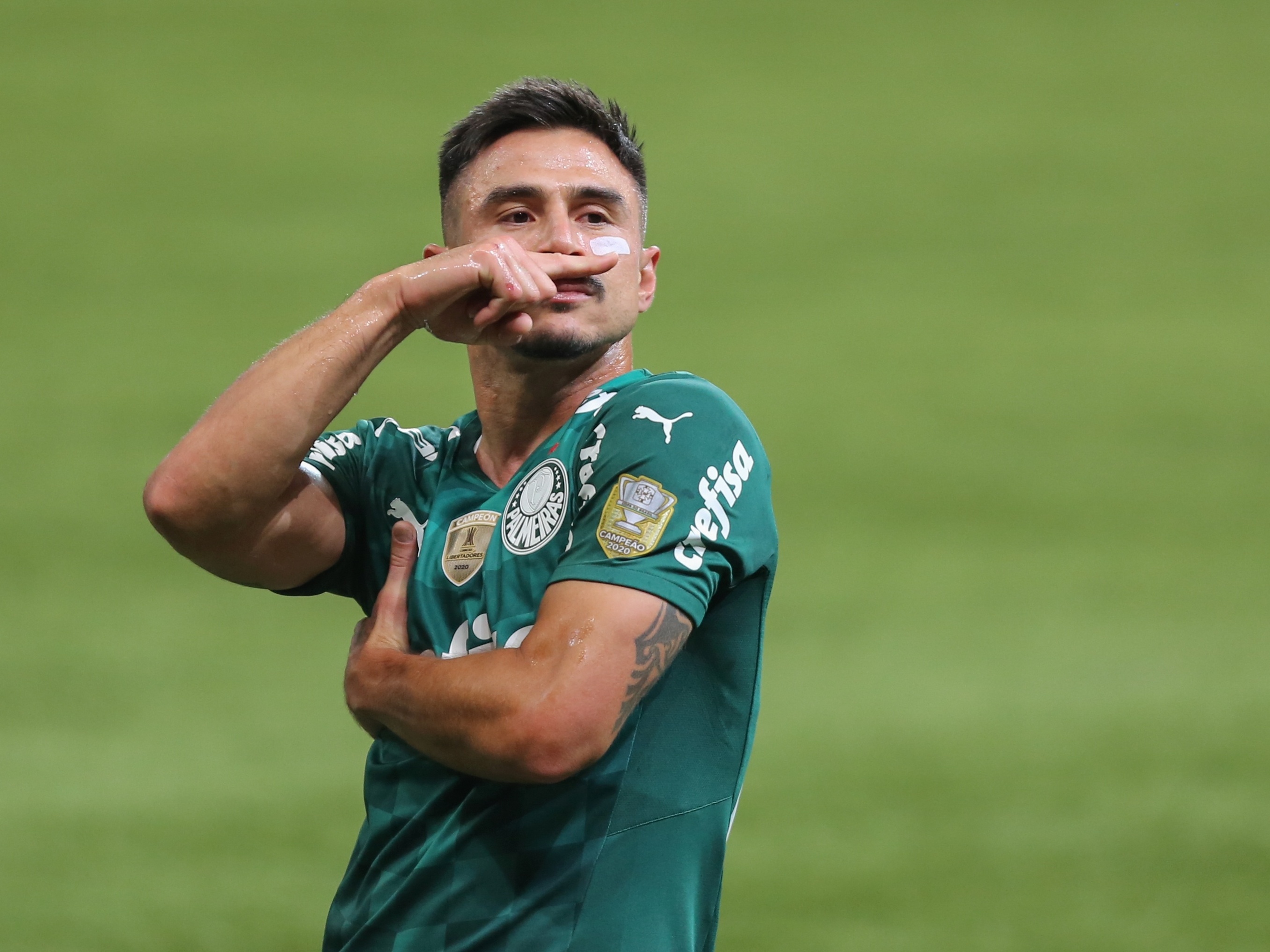 Bigode grosso: Willian participou de todos os jogos do Palmeiras no ano -  ISTOÉ Independente